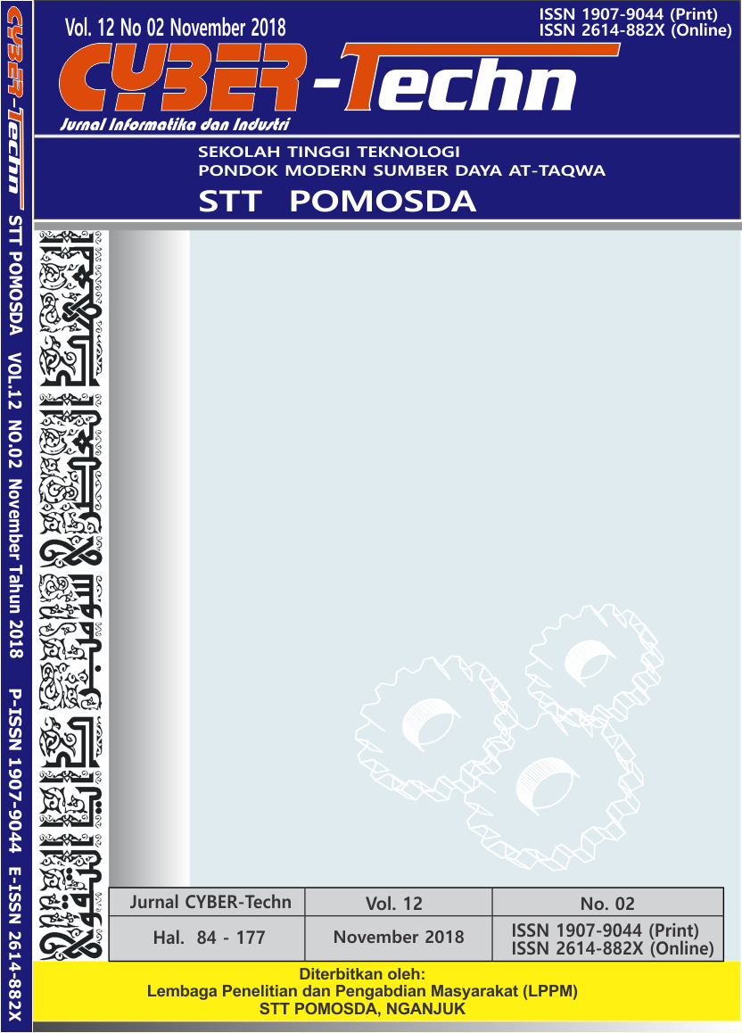 					View Vol. 12 No. 02 (2018): CYBER-Techn
				