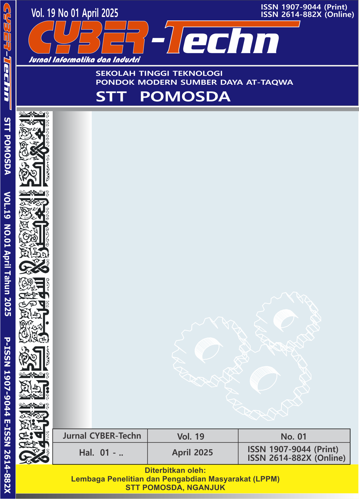 Cover Jurnal CYBER-Techn