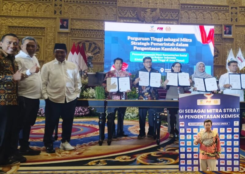 NEWS UPDATE|| Acara Penandatanganan MoU antara Kemensos RI dengan STT POMOSDA Nganjuk beserta Perguruan Tinggi Jawa Timur